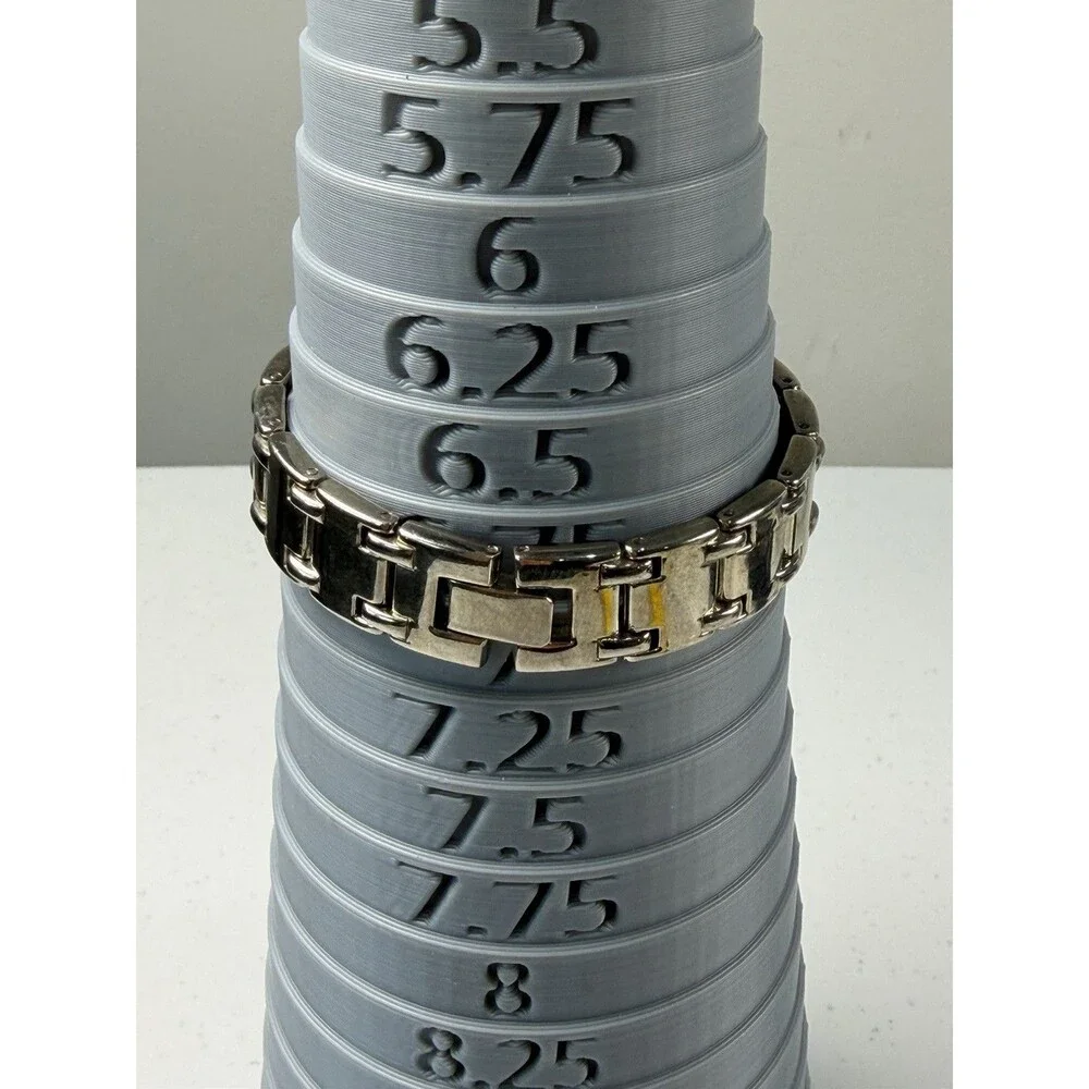 Merona Women’s Rectangle Silver Tone Quartz Bracelet Watch